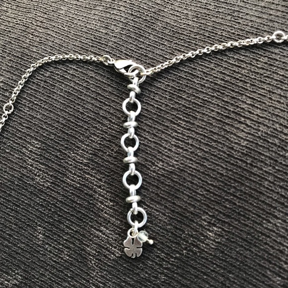 Lucky Brand White and Silver Necklace - Picture 6 of 7